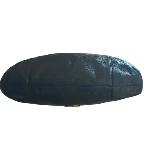 COACH 2014 ISABELLE 2 WAY Black Pebbled Leather Shoulder Crossbody Purse 34511 - Picture 3 of 8